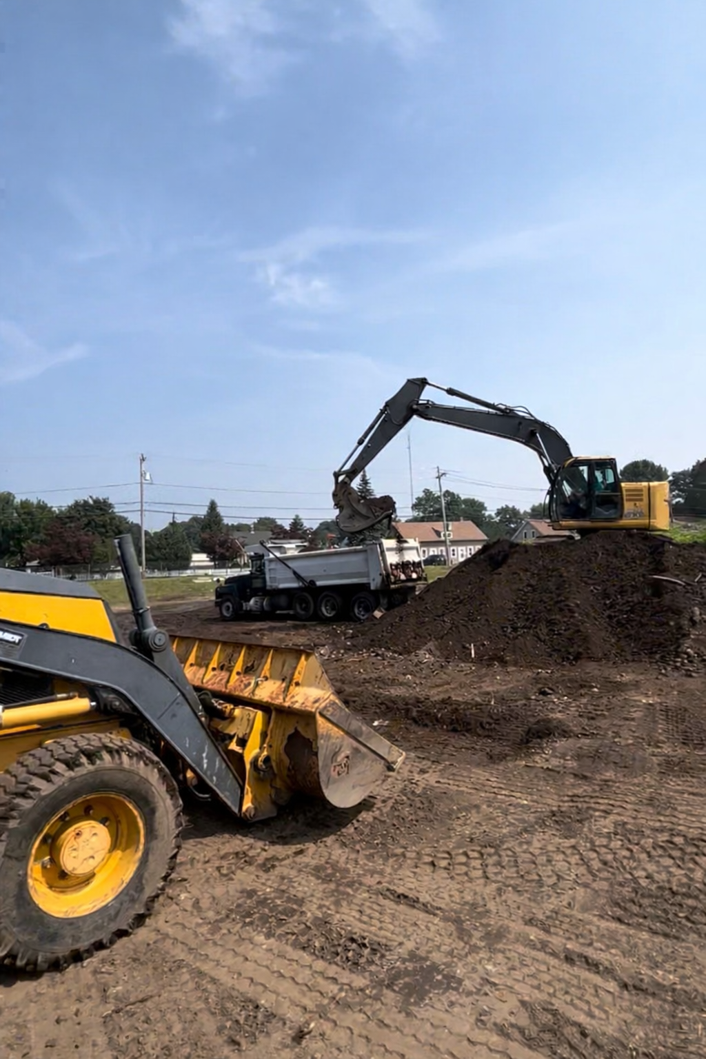 Excavation and grading in Cumberland RI
