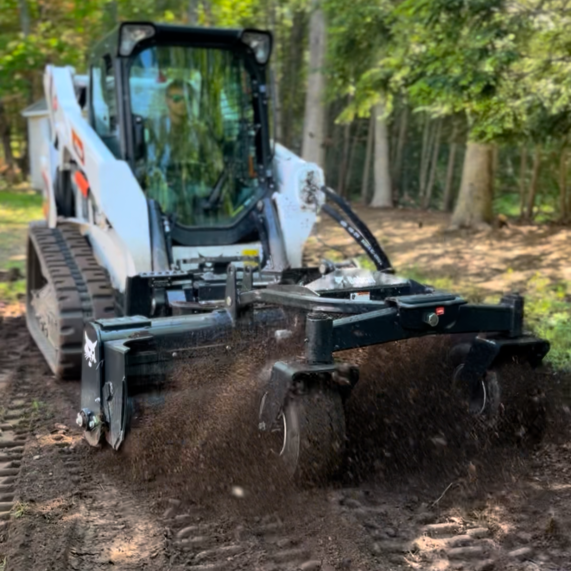Lawn install project in Cumberland RI